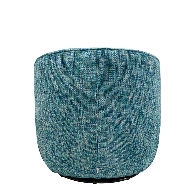 Fauteuil tissu pivotant ELLIE, 3 coloris