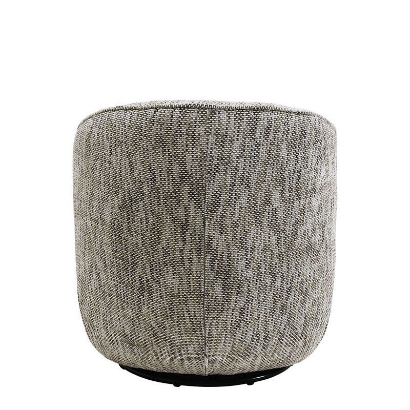 Fauteuil tissu pivotant ELLIE, 3 coloris