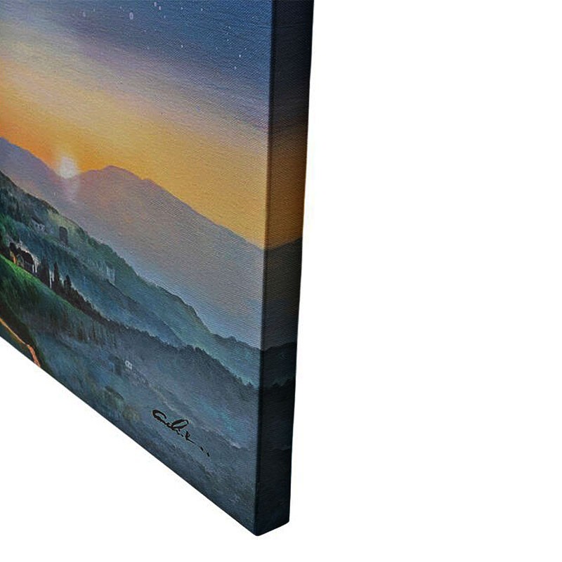 Toile éléphant FLYING ELEPHANT AT NIGHT