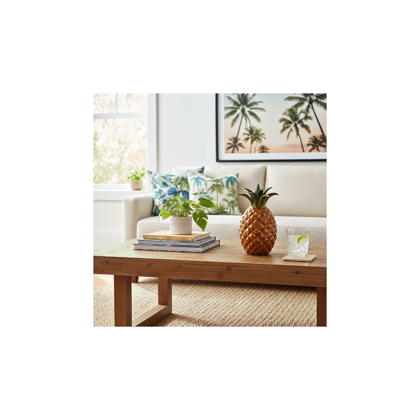 Décoration ananas CAYENNE