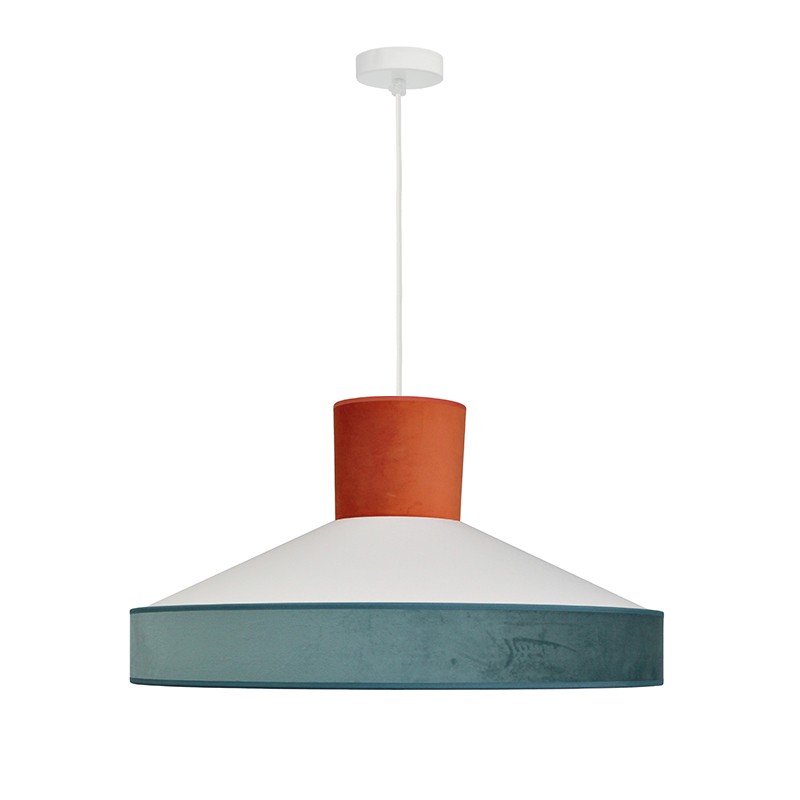 Suspension velours ZELDA, 3 coloris