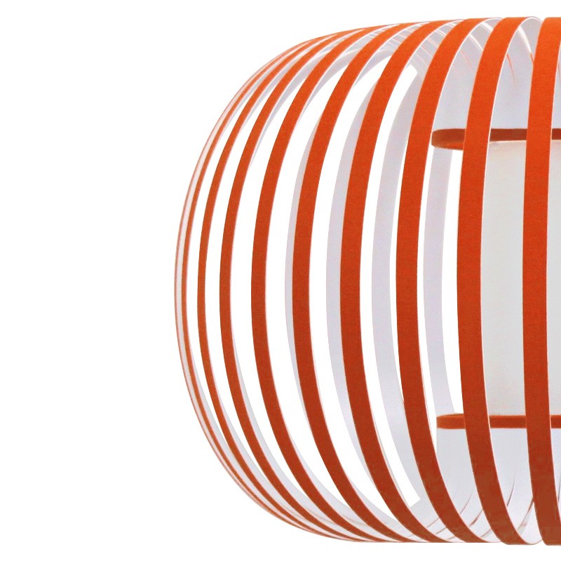 Lampe orange design ESTENO