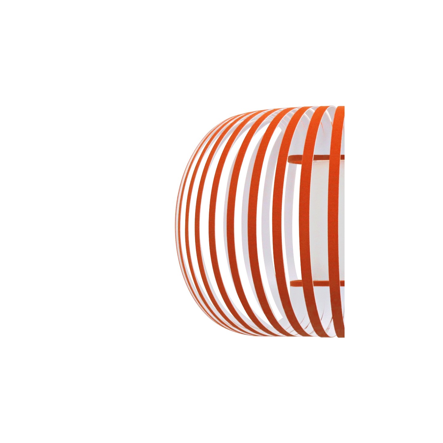 Lampe orange design ESTENO