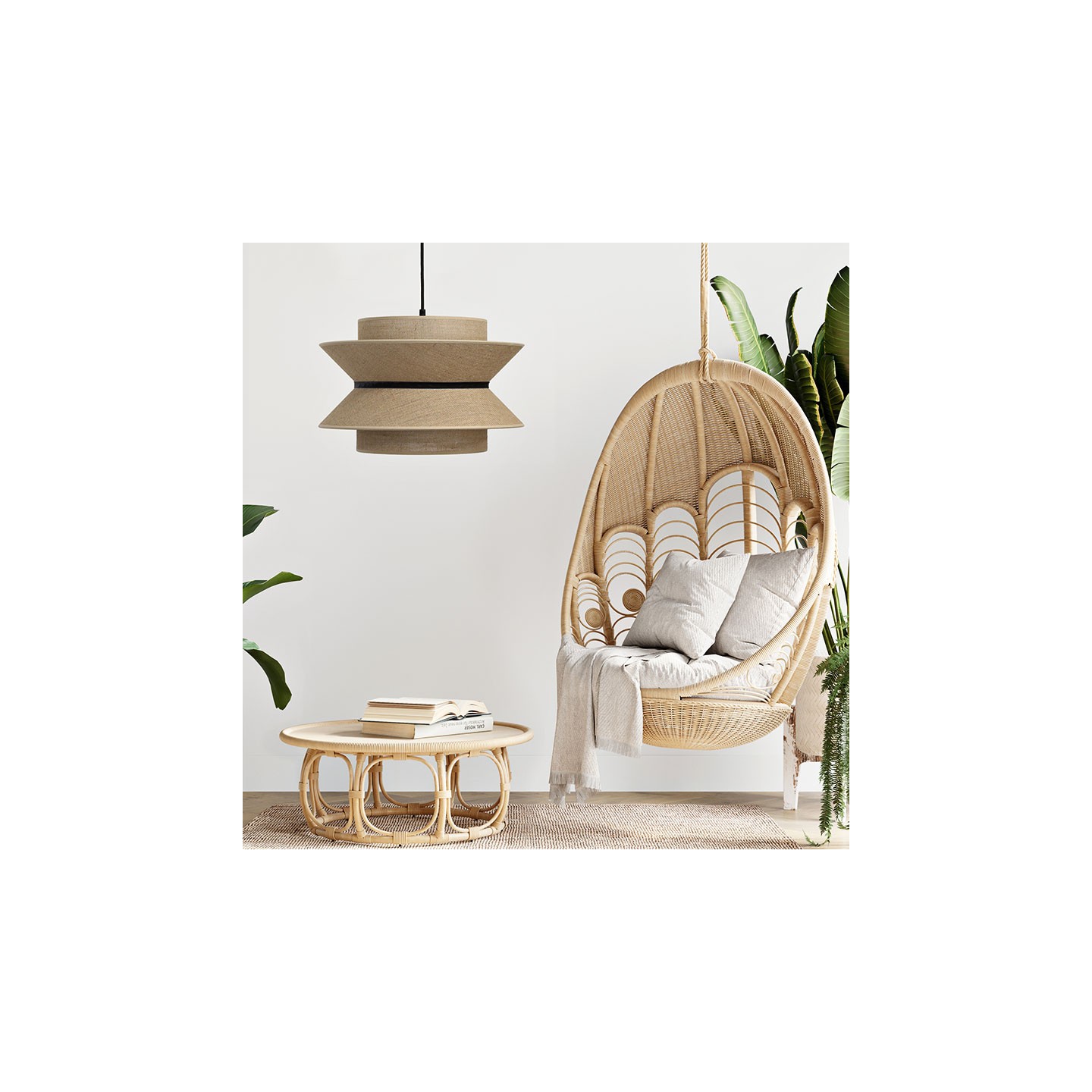 Suspension en jute TOM