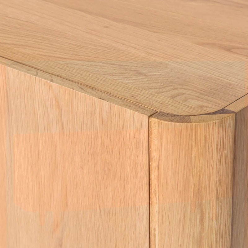 Bahut 4 portes SIROCCO en chêne naturel