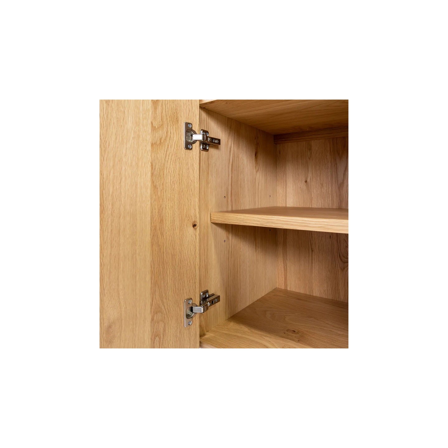 Bahut 4 portes SIROCCO en chêne naturel