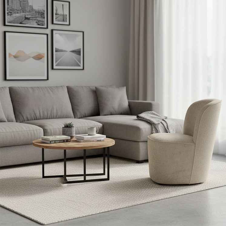 Petit fauteuil de salon JONA, 4 coloris