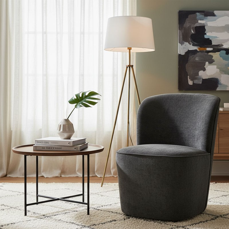 Petit fauteuil de salon JONA, 4 coloris