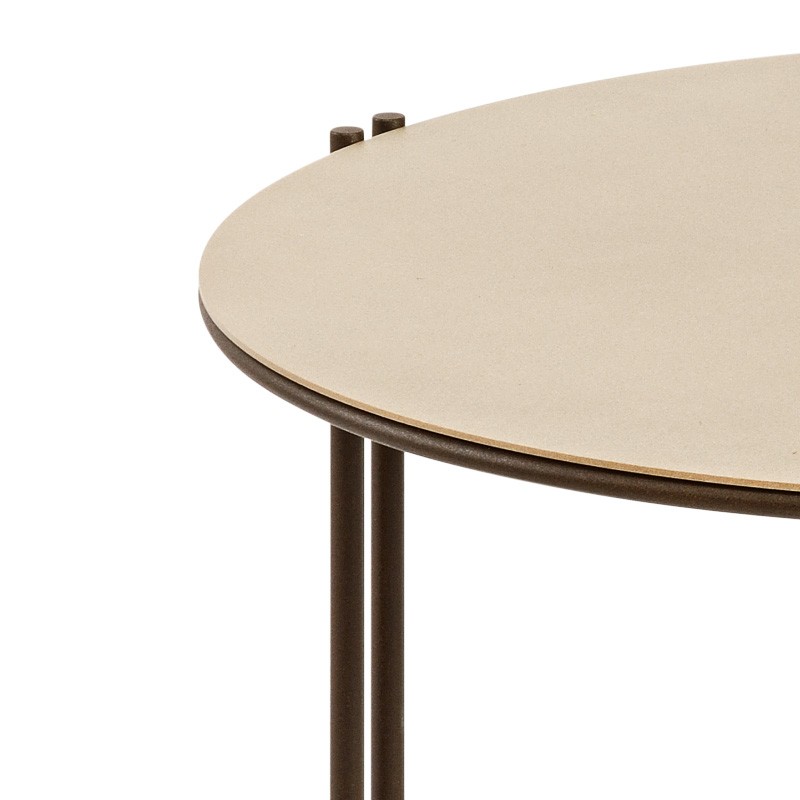 Bout de canapé design moderne VARIANCE, 4 coloris