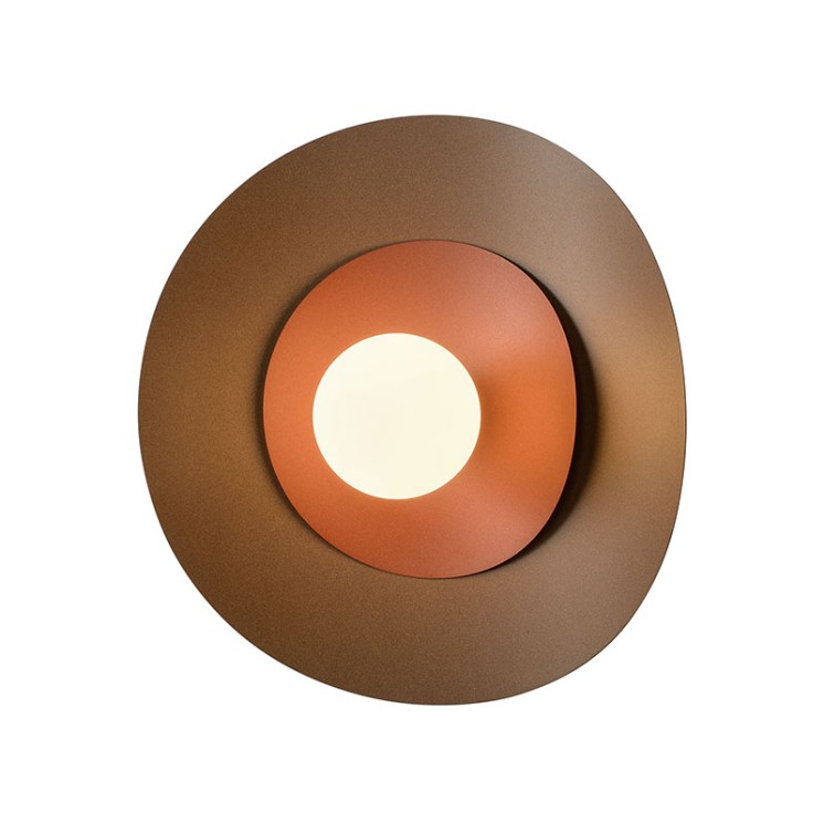 Applique originale ALIZE coloris havane & sable du Tanami, 4 diamètres