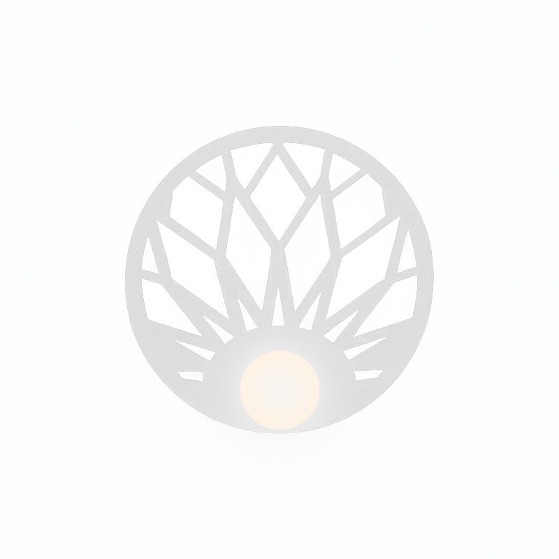 Applique murale moderne salon CATHEDRALE, 4 coloris EP-Lab