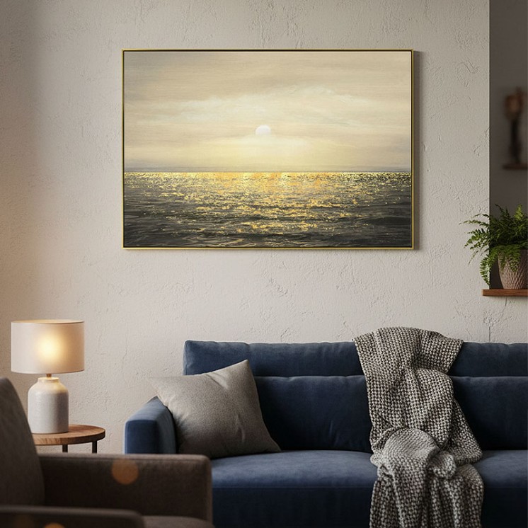 Tableau COUCHER DE SOLEIL Cadraven