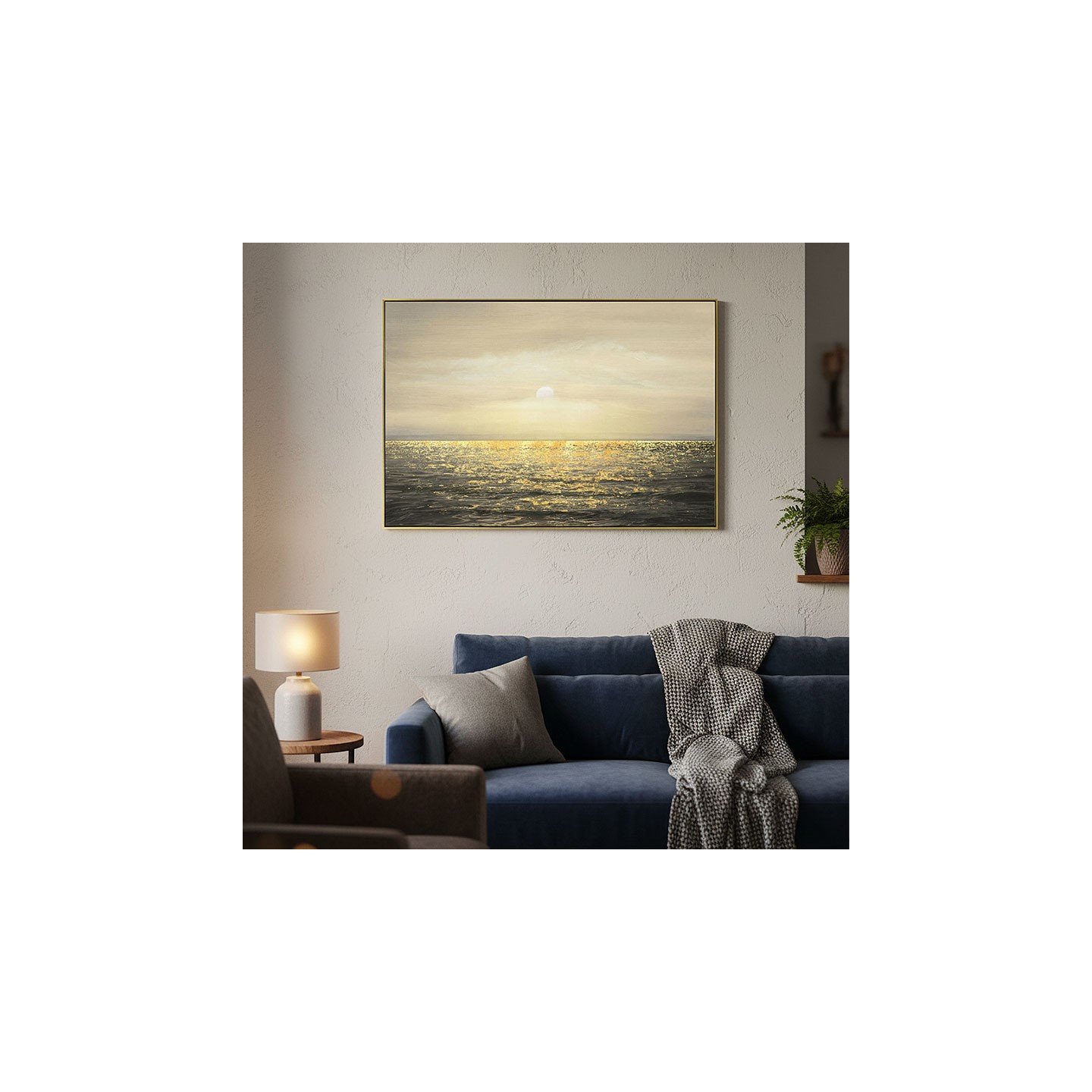 Tableau COUCHER DE SOLEIL Cadraven