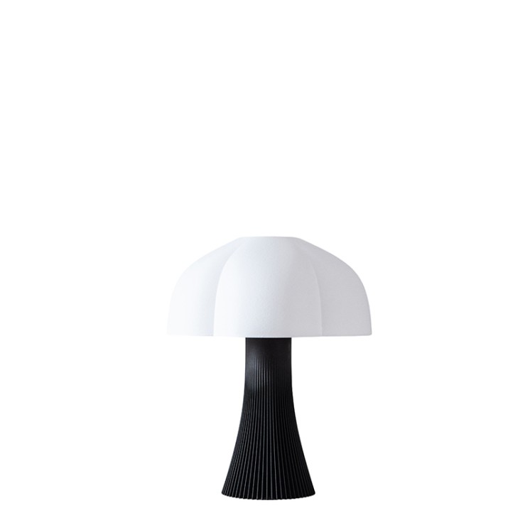 Lampe en forme de champignon ARBORESCENCE noir, 4 tailles
