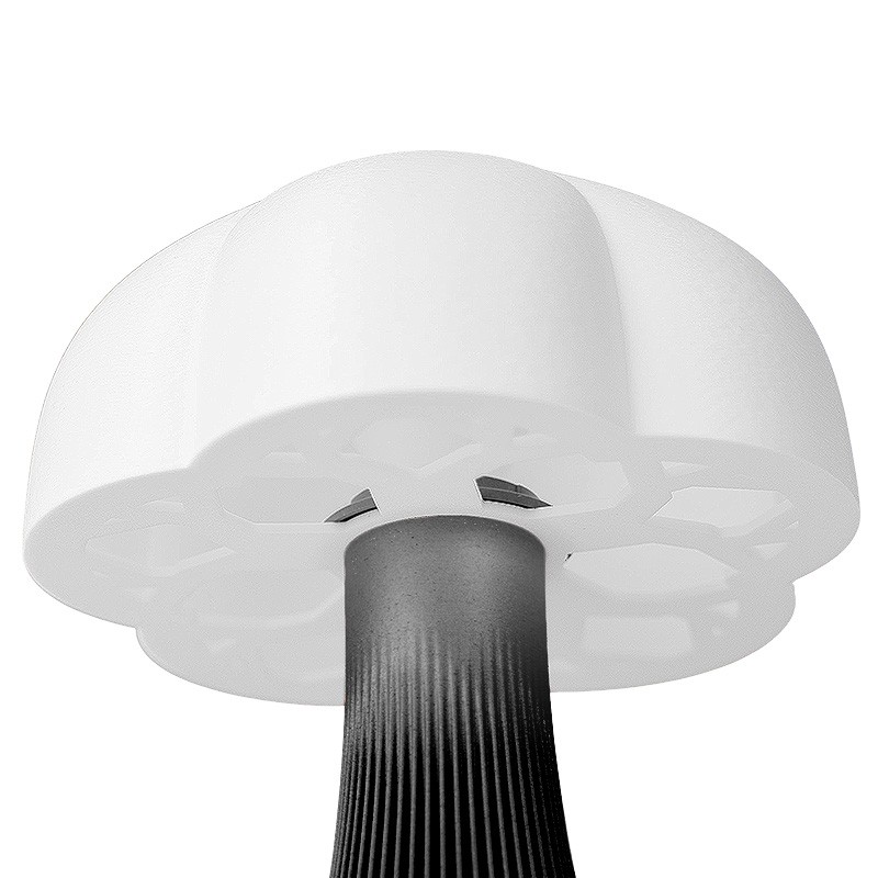 Lampe en forme de champignon ARBORESCENCE bois foncé, 4 tailles