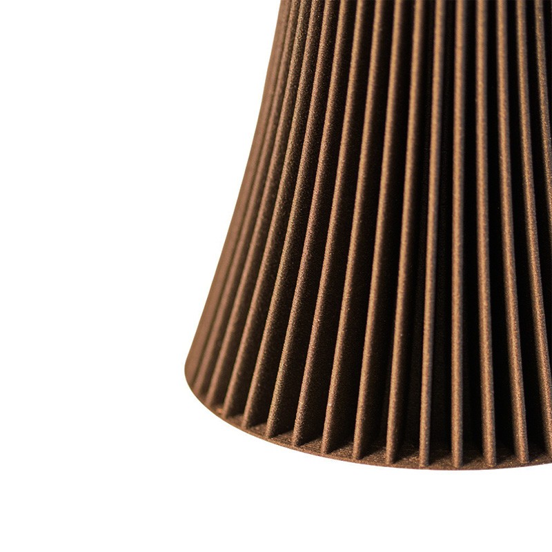 Lampe en forme de champignon ARBORESCENCE bois, 4 tailles