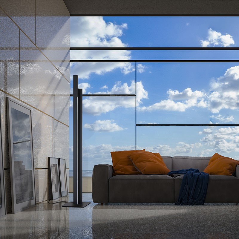 Lampadaire led design MANHATTAN, 4 coloris