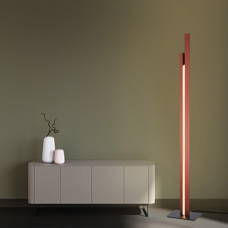 Lampadaire led design MANHATTAN, 4 coloris