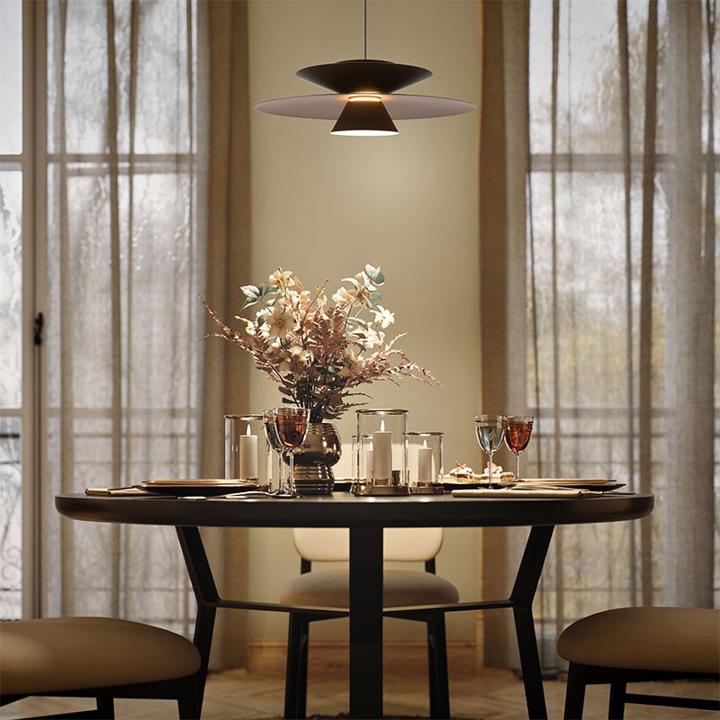 Suspension moderne salle à manger ESTRELLA, 4 coloris