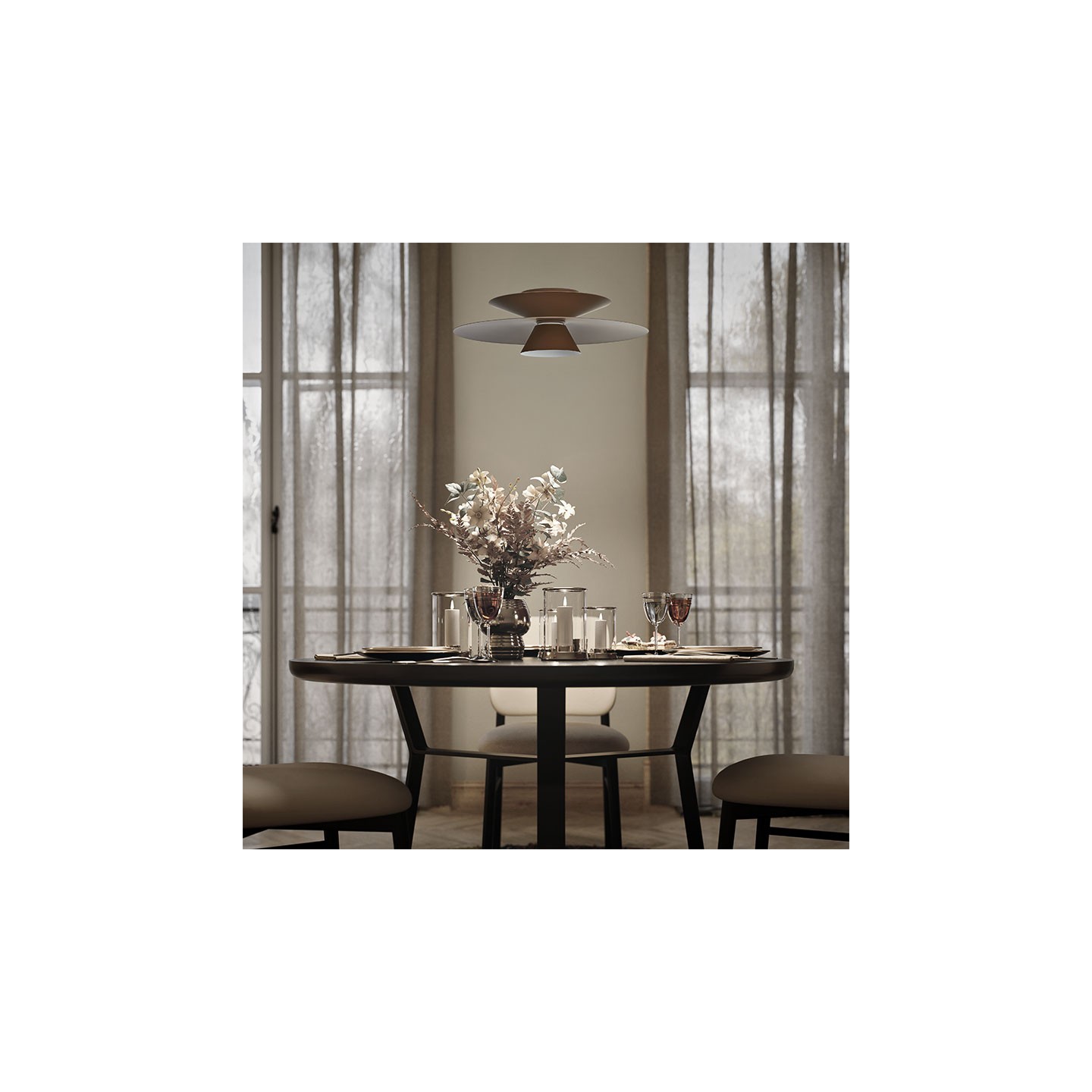 Suspension moderne salle à manger ESTRELLA, 4 coloris