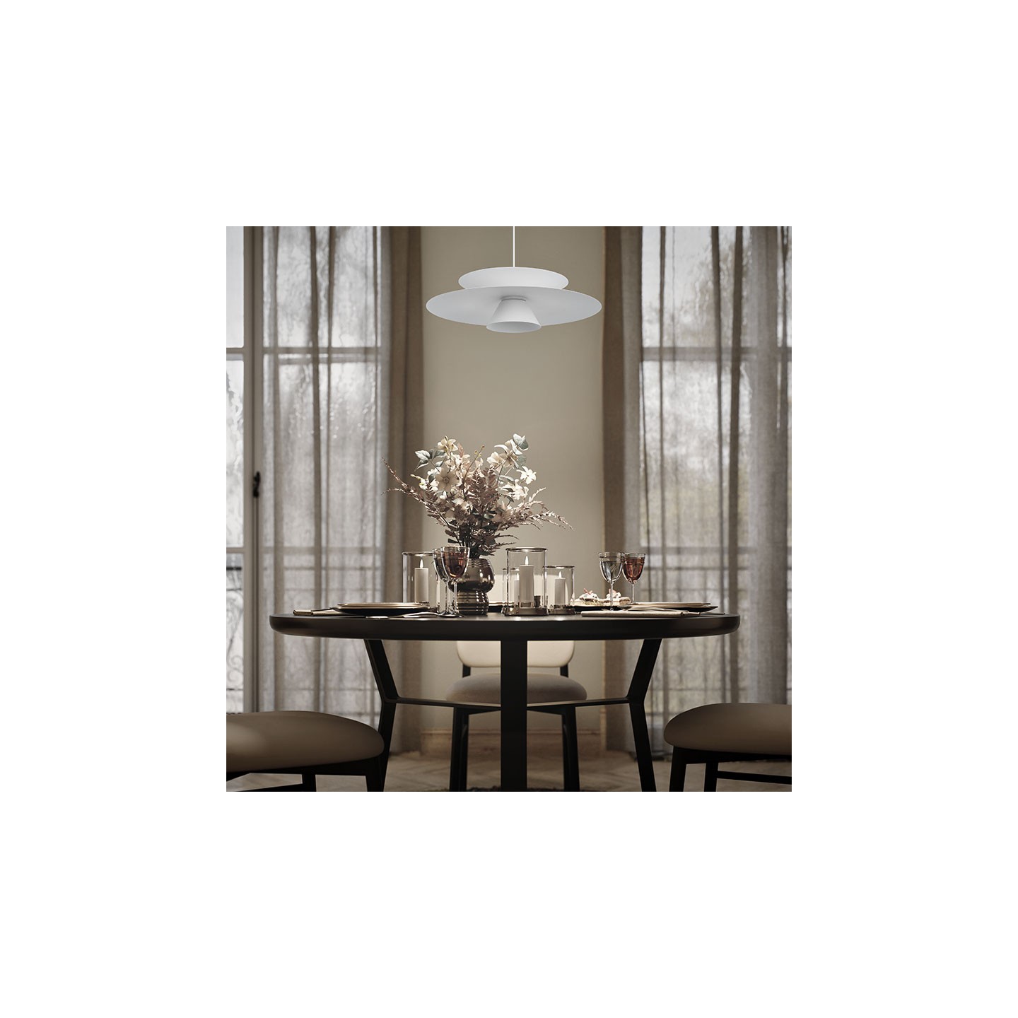 Suspension moderne salle à manger ESTRELLA, 4 coloris