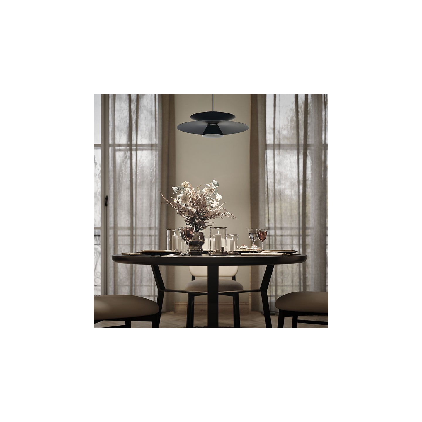 Suspension moderne salle à manger ESTRELLA, 4 coloris