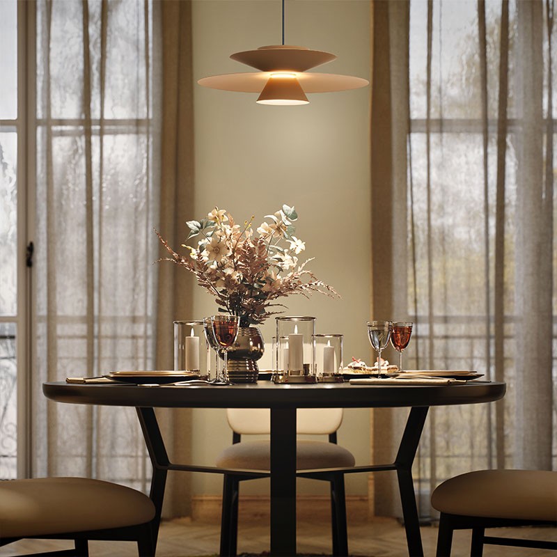 Suspension moderne salle à manger ESTRELLA, 4 coloris
