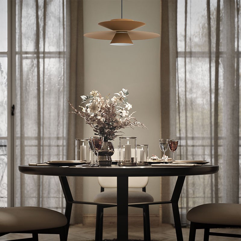 Suspension moderne salle à manger ESTRELLA, 4 coloris