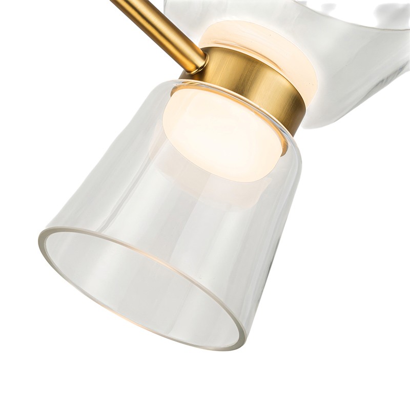 Suspension led design NEW YORK finition or