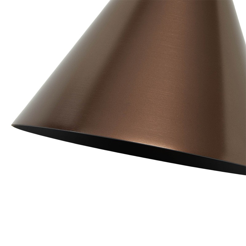 Suspension luminaire en longueur CONO 4 lampes