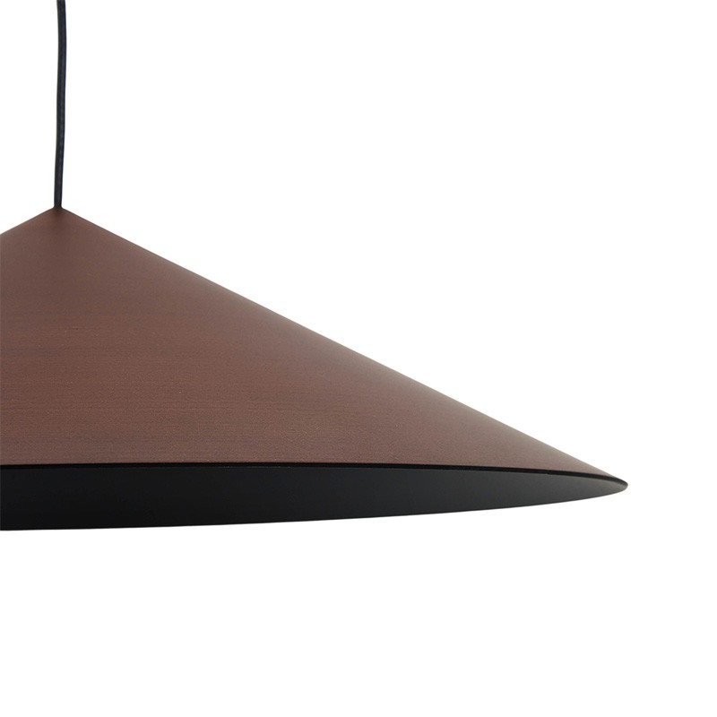 Suspension luminaire en longueur CONO 4 lampes