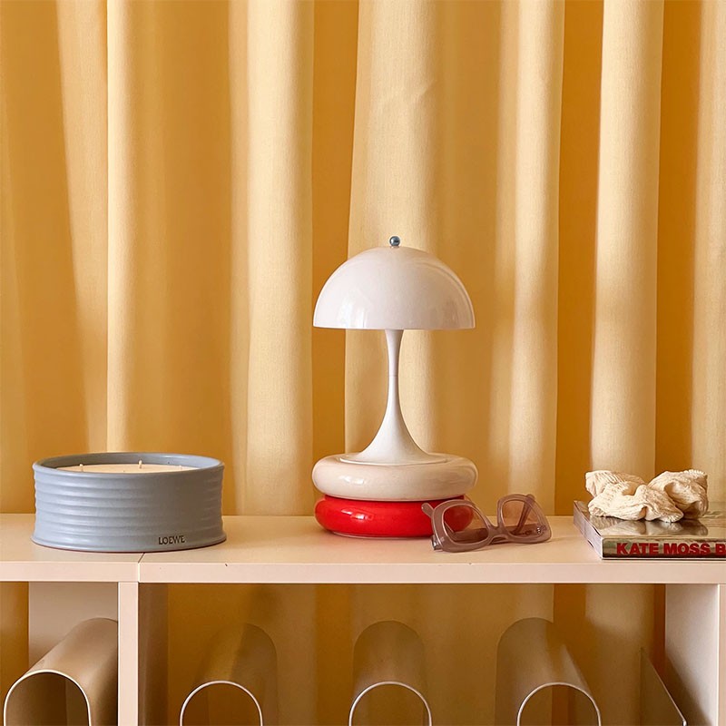 Lampe sans fil rechargeable design PANTHELLA 160 PORTABLE, 15 coloris Louis Poulsen