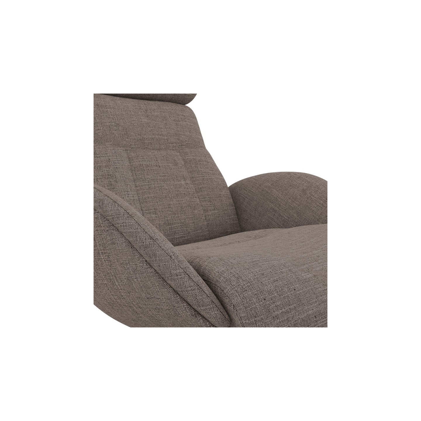 Fauteuil sur pied pivotant ELEGANCE tissu Lido, 6 coloris