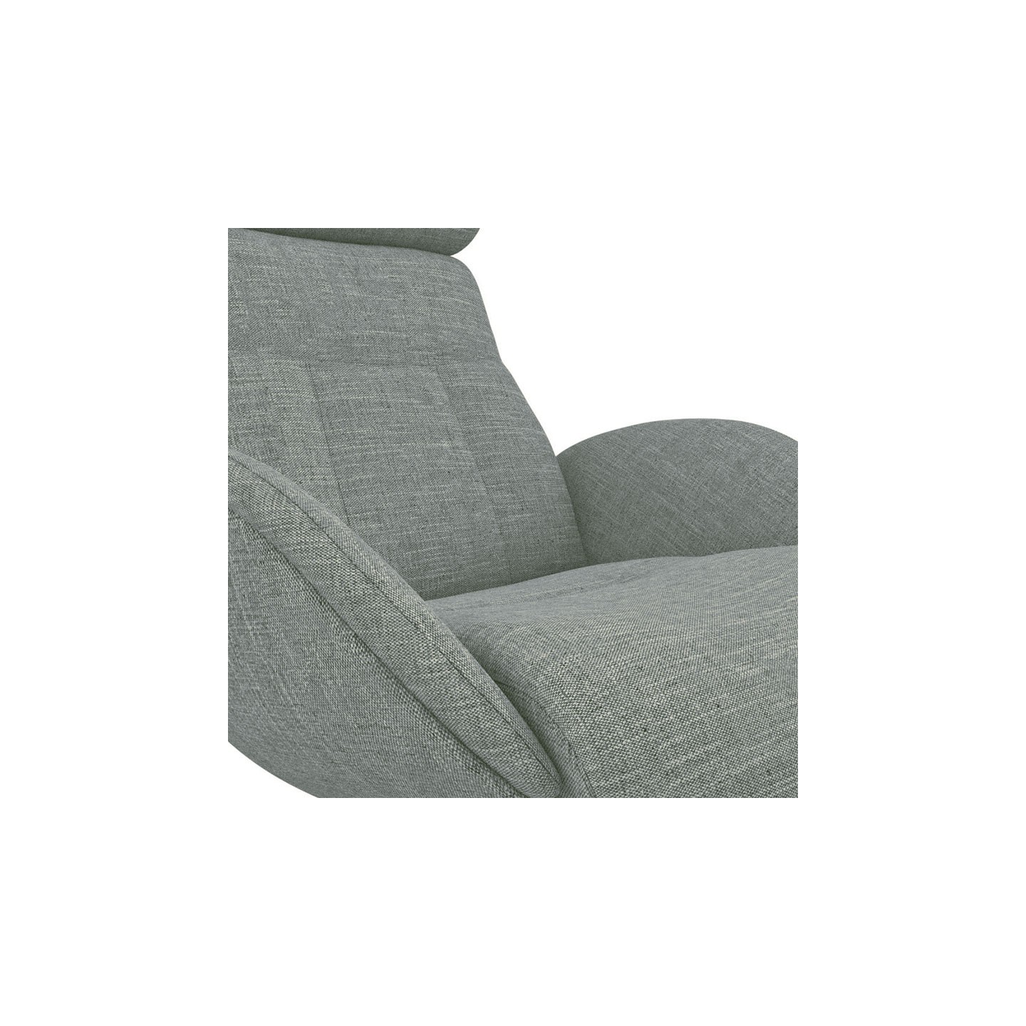 Fauteuil sur pied pivotant ELEGANCE tissu Lido, 6 coloris
