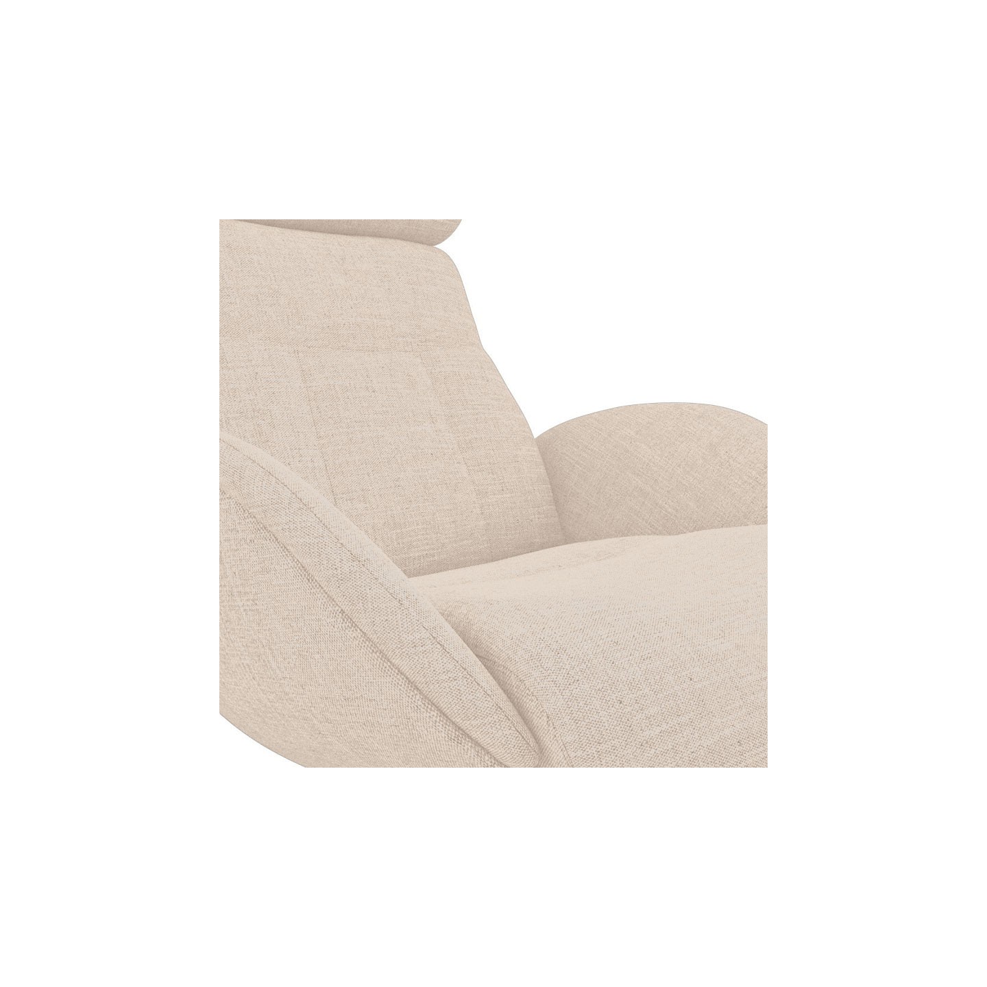 Fauteuil sur pied pivotant ELEGANCE tissu Lido, 6 coloris