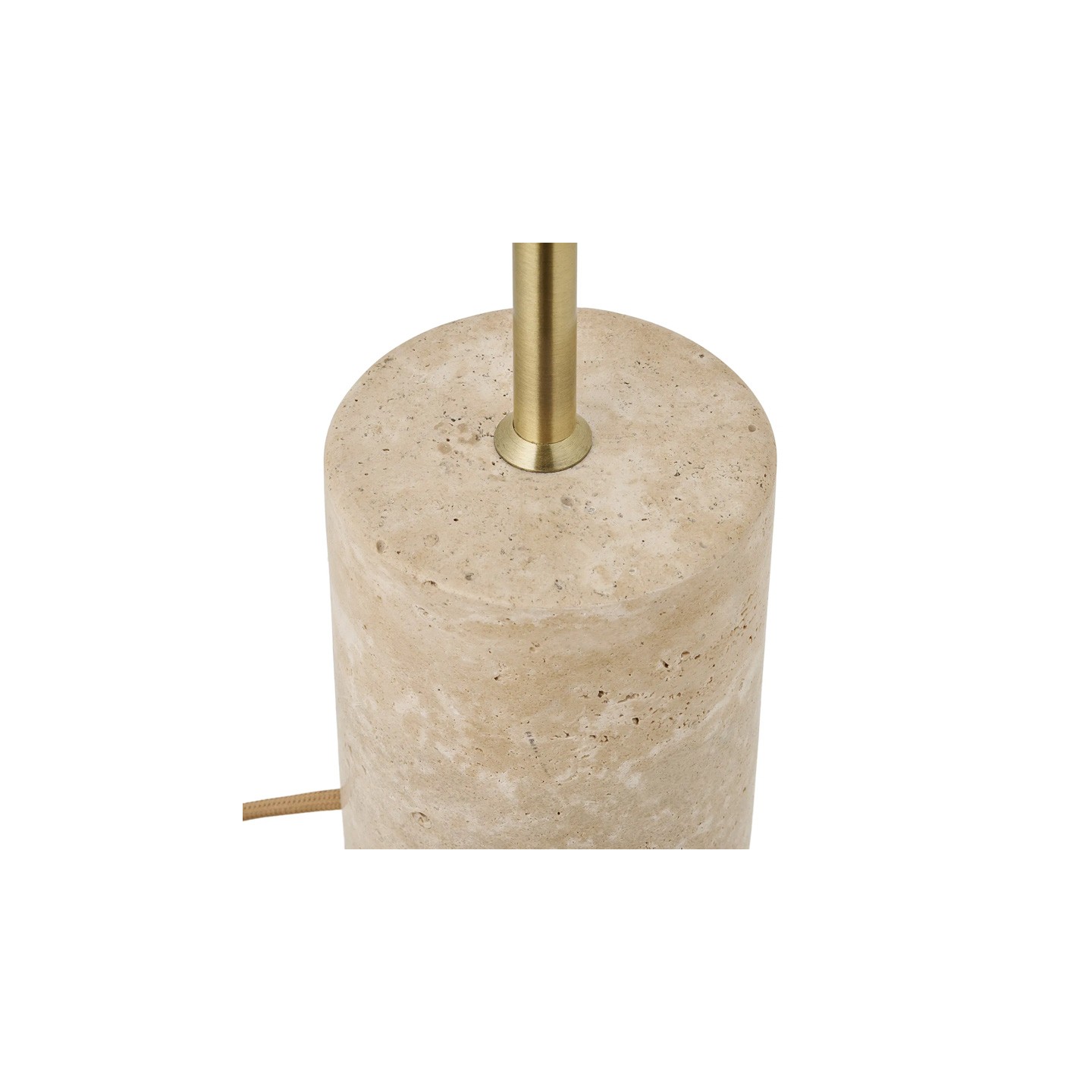 Lampe en forme de champignon SCHEFFIELD métal et marbre