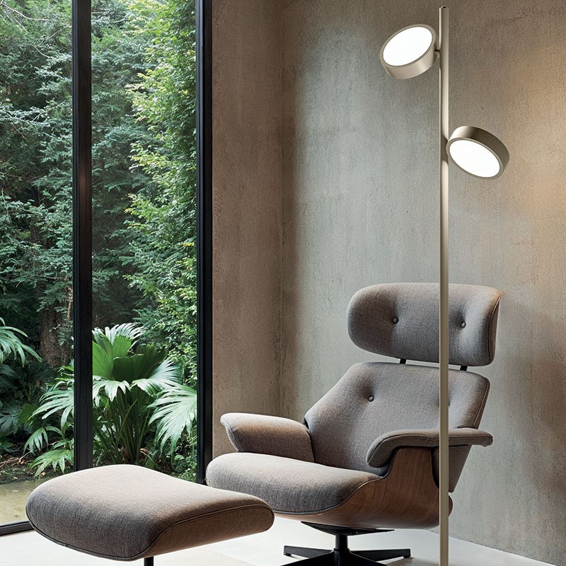 Lampadaire double éclairage GPI, 3 coloris