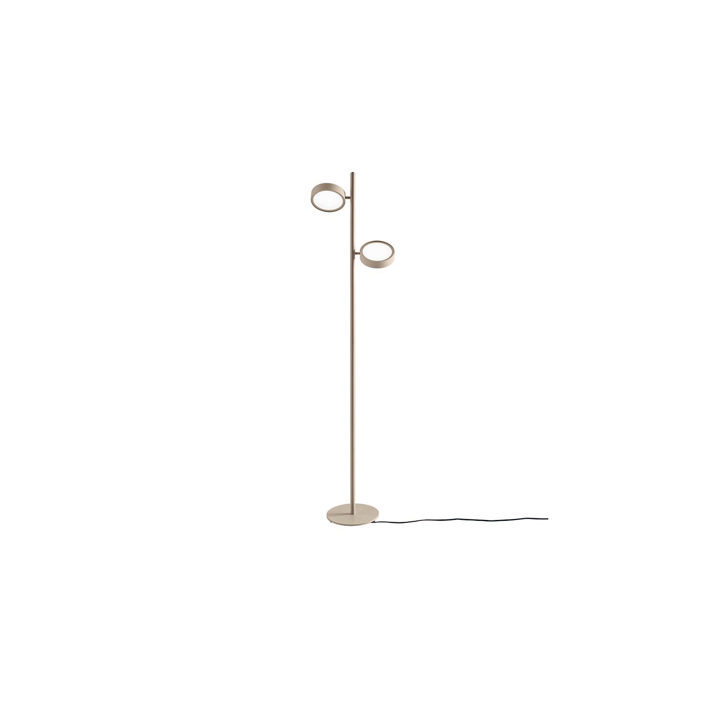 Lampadaire double éclairage GPI, 3 coloris