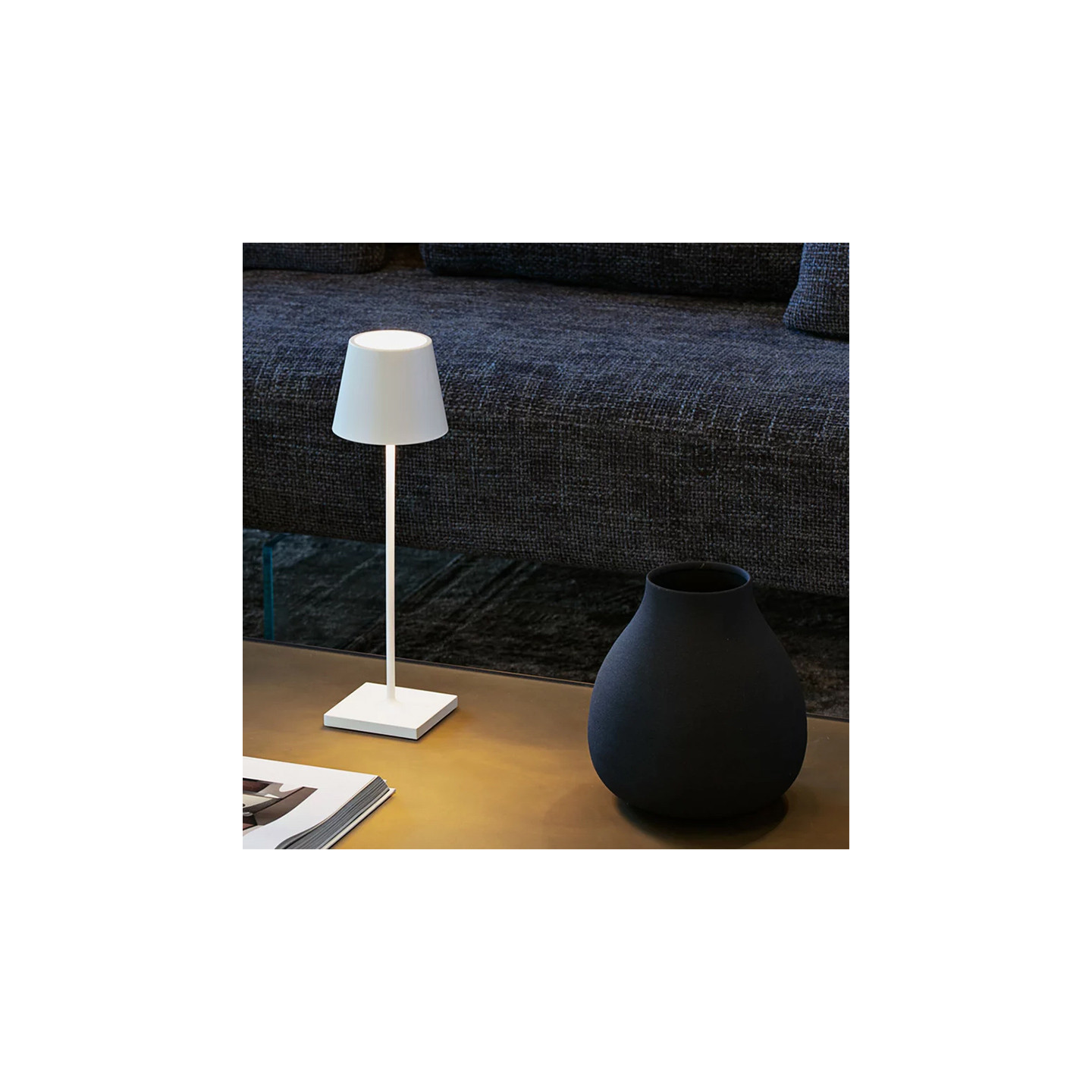 Lampe de table sans fil rechargeable POLDINA PRO, 12 coloris