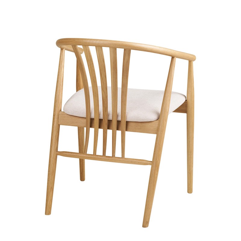 Chaise en chêne AUSTIN, 3 finitions