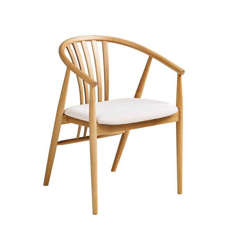 Chaise en chêne AUSTIN, 3 finitions