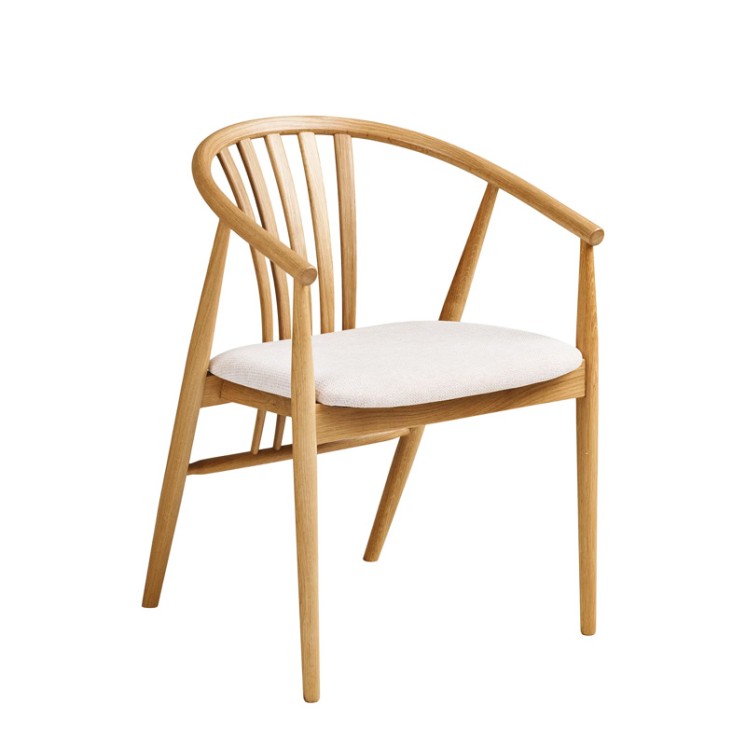 Chaise en chêne AUSTIN, 3 finitions