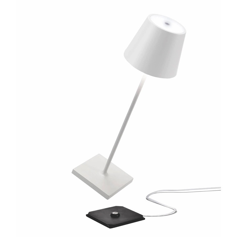 Lampe de table sans fil rechargeable POLDINA PRO, 12 coloris