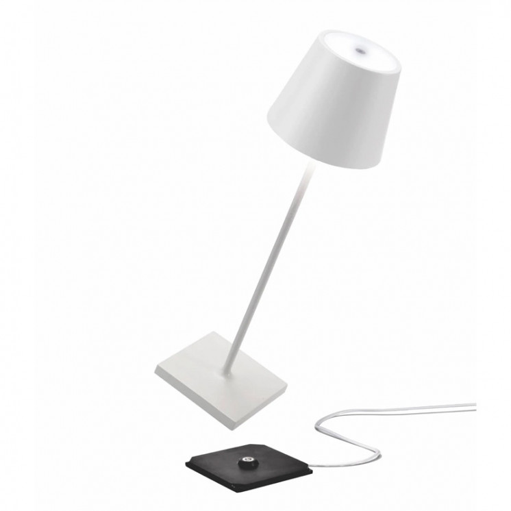 Lampe de table sans fil rechargeable POLDINA PRO, 12 coloris