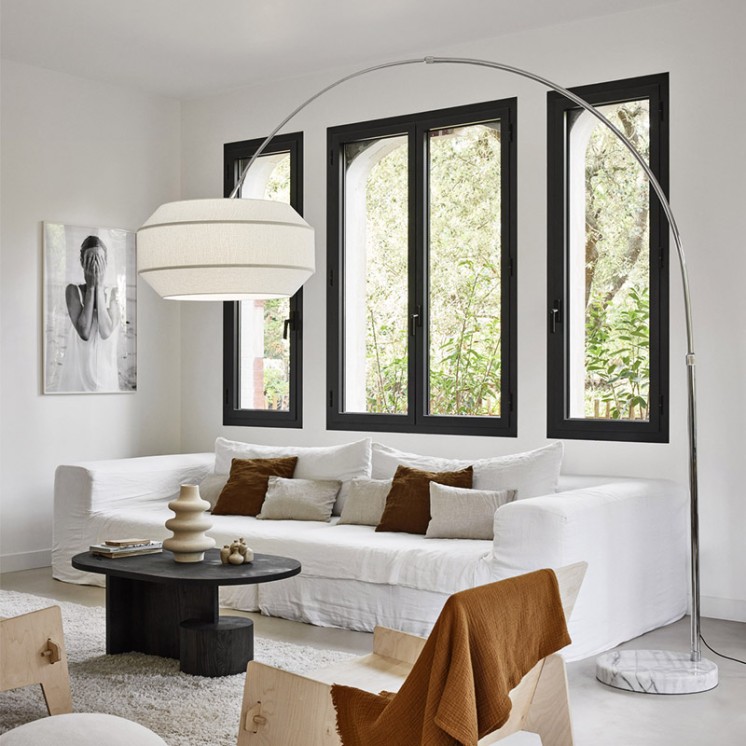 Lampadaire salon arc COSINESS