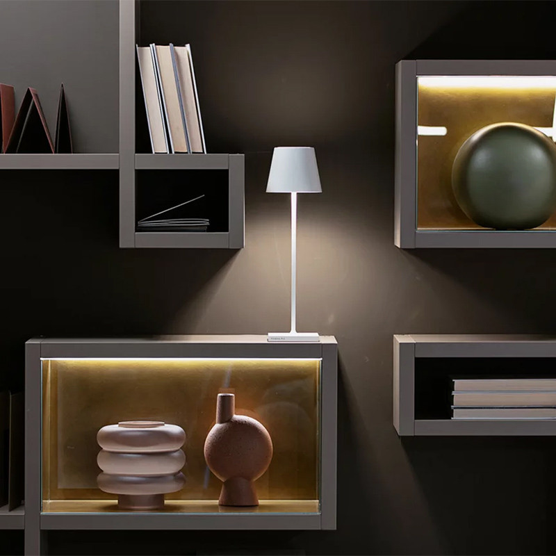 Lampe de table sans fil rechargeable POLDINA PRO, 12 coloris