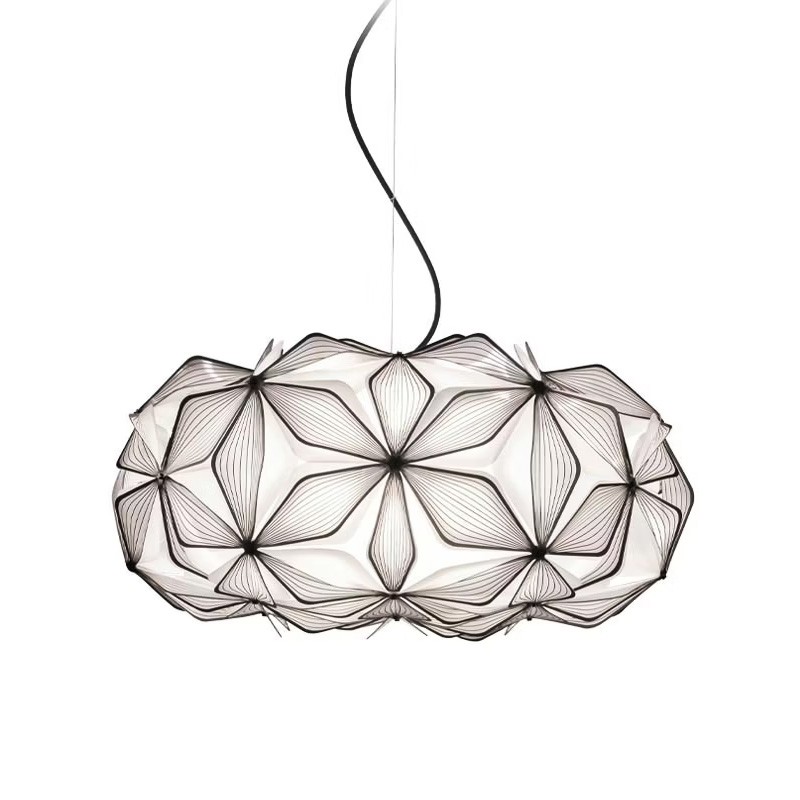 Luminaire design suspension C'EST LA VIE, version black, M ou L Slamp