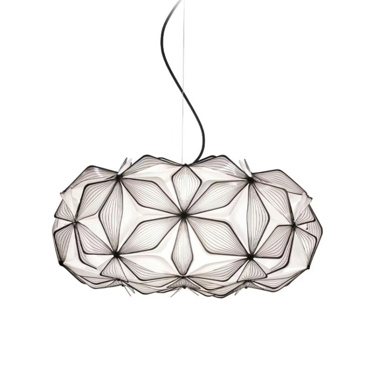 Luminaire design suspension C'EST LA VIE, version black, M ou L Slamp