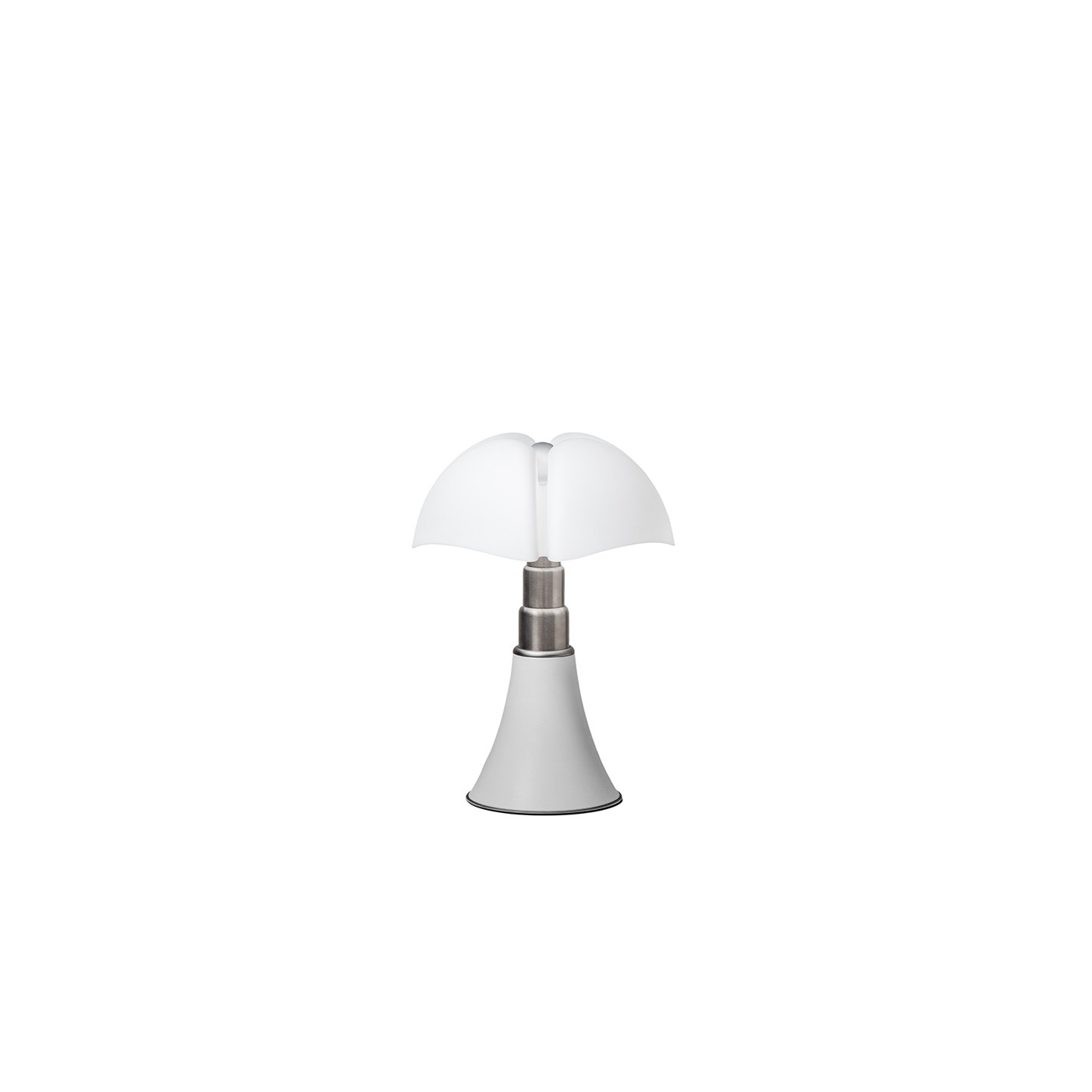 Lampe italienne PIPISTRELLO medium blanc mat "édition limitée" Martinelli Luce