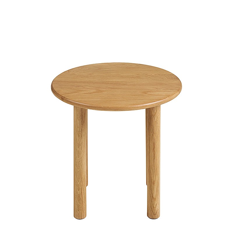 Bout de canapé chêne JENA, diamètre 40 ou 70 cm